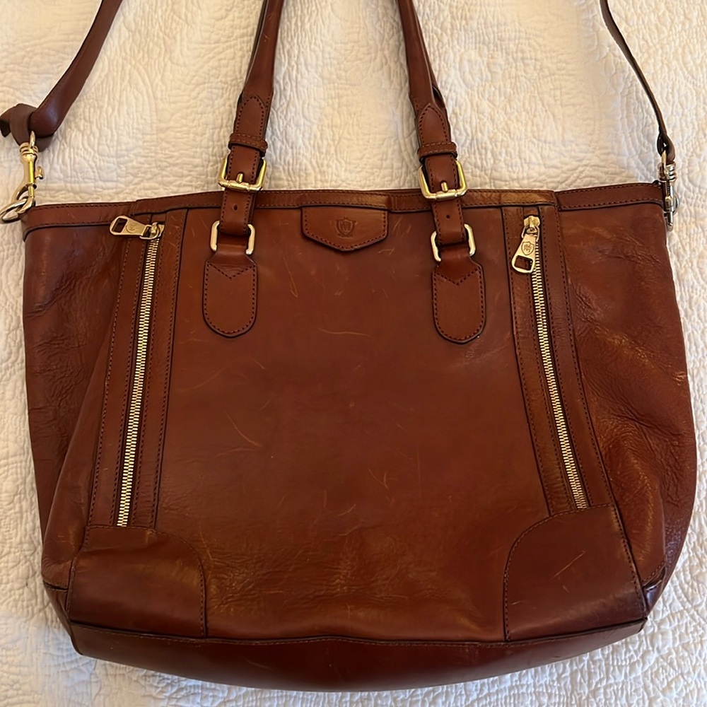 Massimo Dutti Large Leather Purse